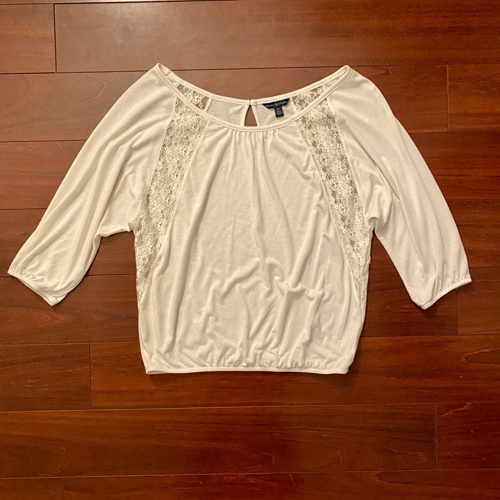 American Eagle 3/4 sleeve Top
